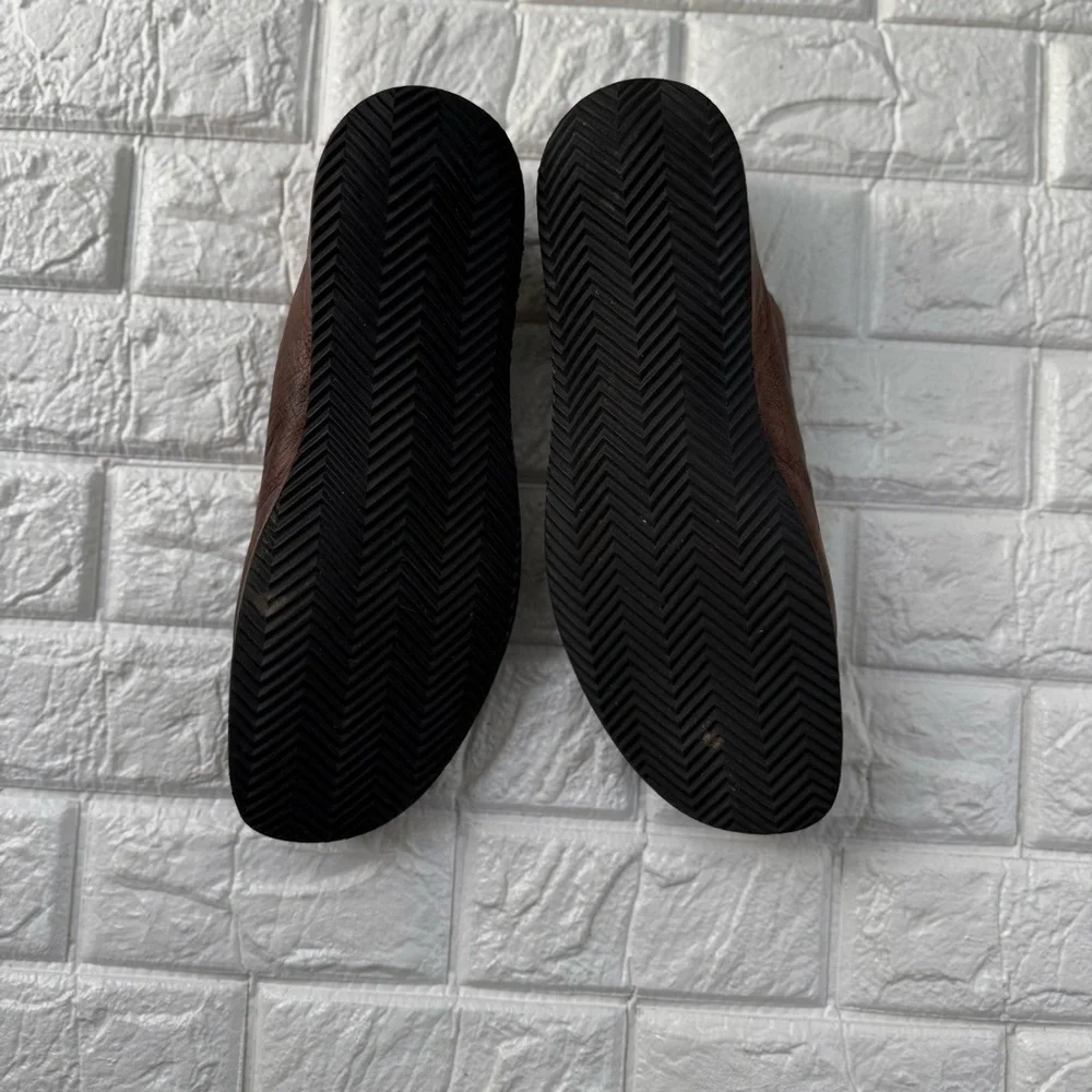 CYDWOQ Charge men’s leather SHOES SIZE SIZE 43